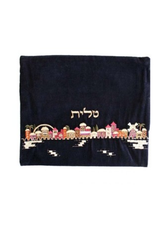 יאיר עמנואל תיק טלית ותפילין קטיפה... | תיקי טלית ותפילין