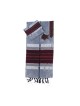 Gabrieli Handwoven Gray Silk Tallit Se... | Gabrieli Hand Woven Tallit