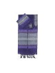 Gabrieli Talit en soie violette tissé à la main... | Talit tissé à la main Gabrieli