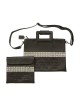 Black Faux Leather Tallit Tefillin Bag Se... | Jewish Gift from Israel