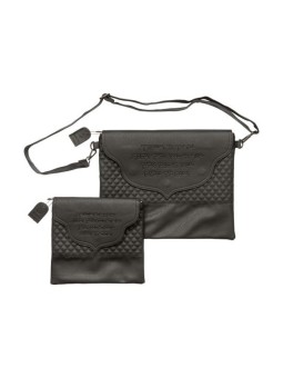 Sac en faux cuir Talit Tefillin Priestly... | Cadeau juif d'Israël