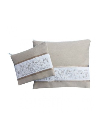 Ronit Gur Tallit and Tefillin Bag Set Embro... | Talit & Tefillin Bags