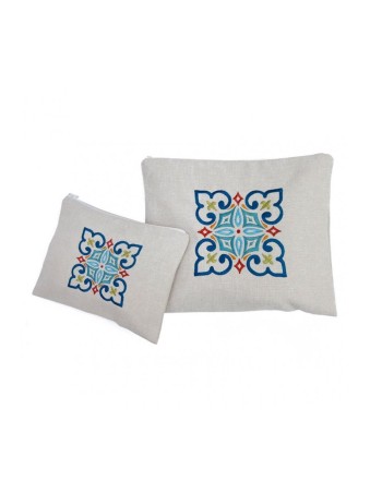 Ronit Gur Woven Fabric Tallit and Tefillin ... | Talit & Tefillin Bags