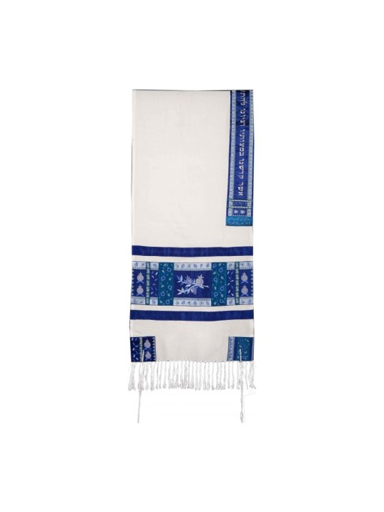 Yair Emanuel Embroidered Silk Tallit Set ... | Jewish Gift from Israel
