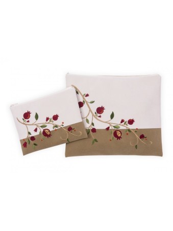 Ronit Gur Impala Tallit Bags Set Off White... | Sacs Talit et Téfilines