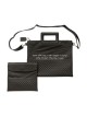 Sac Talit Tefillin en simili cuir noir Sh... | Cadeau juif d'Israël