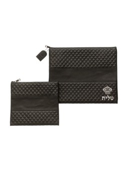Ensemble de sacs Talit et Tefillin en faux cuir Si... | Sacs Talit et Téfilines