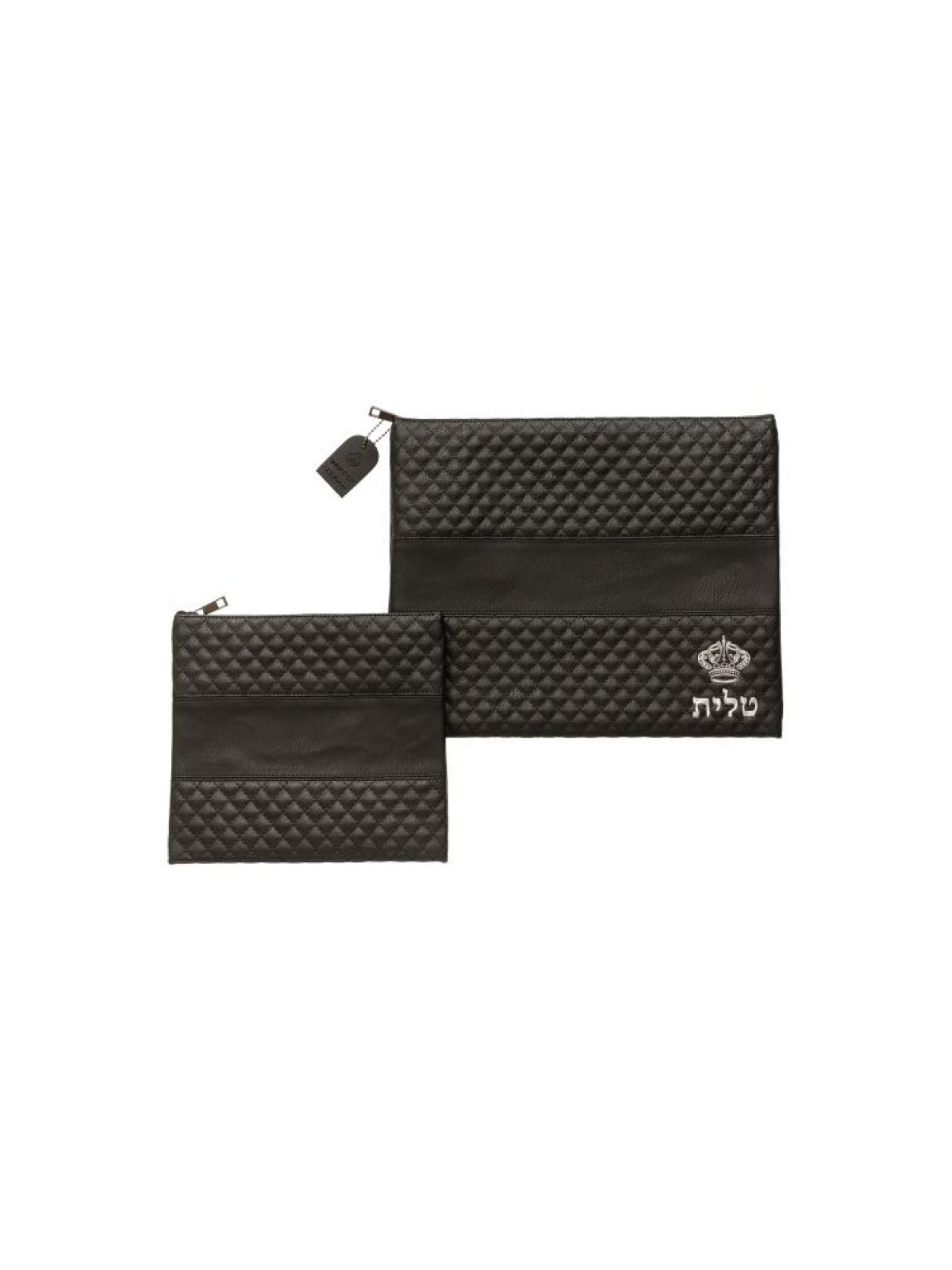 Ensemble de sacs Talit et Tefillin en faux cuir Si... | Sacs Talit et Téfilines