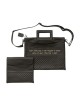 Sac Talit Tefillin en simili cuir noir Sh... | Cadeau juif d'Israël