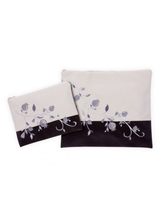 Ronit Gur Impala Ensemble de sacs de talit Offwhite G... | Sacs Talit et Téfilines