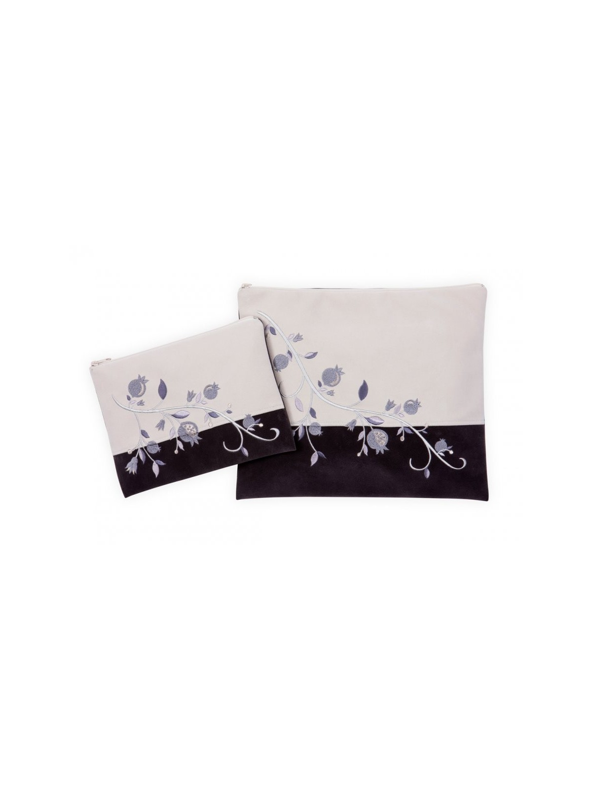 Ronit Gur Impala Ensemble de sacs de talit Offwhite G... | Sacs Talit et Téfilines