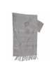 Gabrieli Talit en soie blanche tissé à la main... | Talit tissé à la main Gabrieli