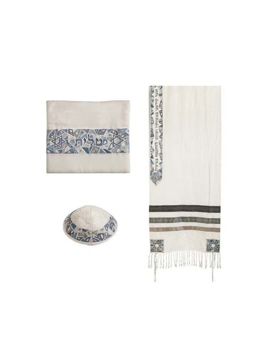 Yair Emanuel Embroidered Star of David Mo... | Jewish Gift from Israel
