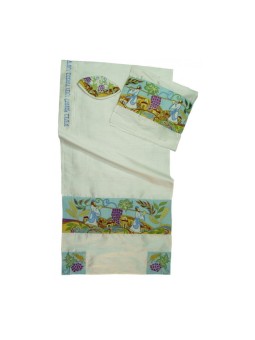 Rikmat Elimelech Soie Meraglim Tallit | Talit Rikmat Elimelech