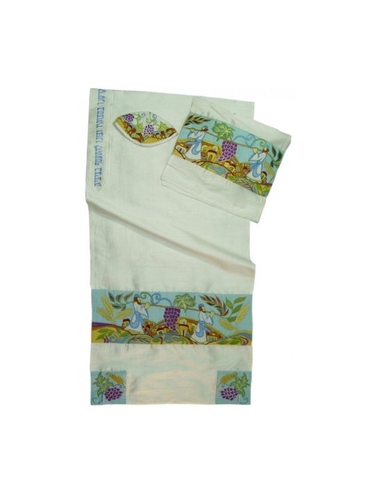 Rikmat Elimelech Soie Meraglim Tallit | Talit Rikmat Elimelech