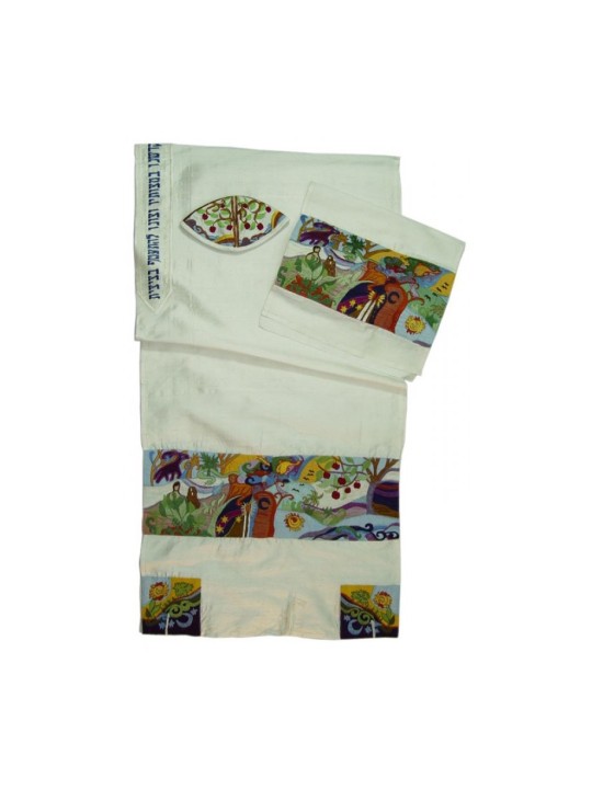 Rikmat Elimelech Silk Days of Creation Ta... | Rikmat Elimelech Tallit