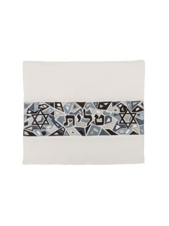 Yair Emanuel Tallit and Tefillin Bag Set St... | Talit & Tefillin Bags