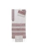 Rikmat Elimelech Handloom Tissé Blanc Mar... | Talit Rikmat Elimelech