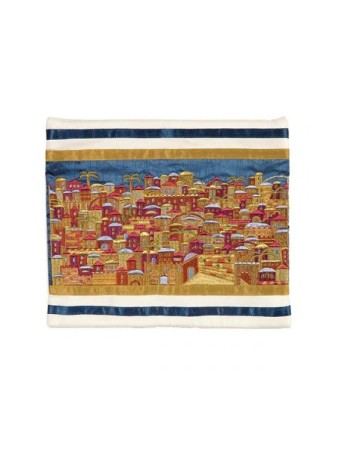 Yair Emanuel Embroidered Tallit Bag Tefilli... | Talit & Tefillin Bags