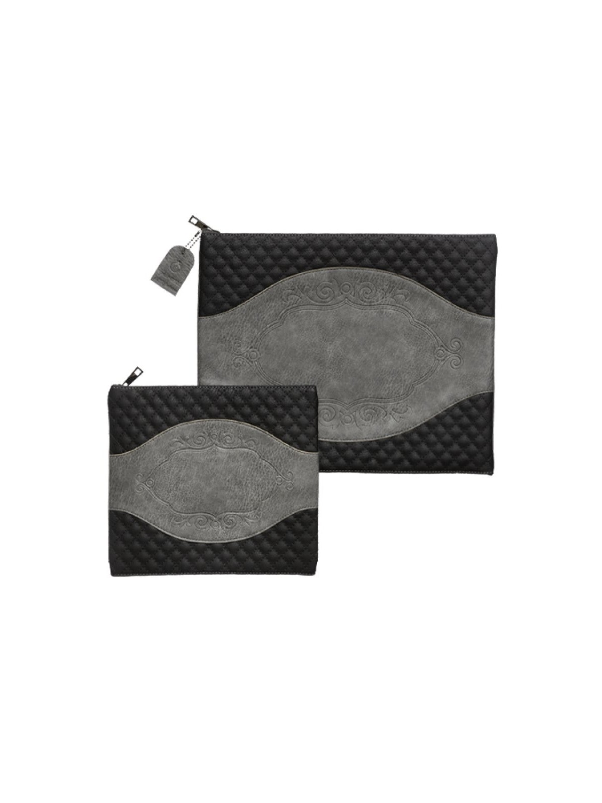Talit et Tefillin en faux cuir bicolore... | Sacs Talit et Téfilines