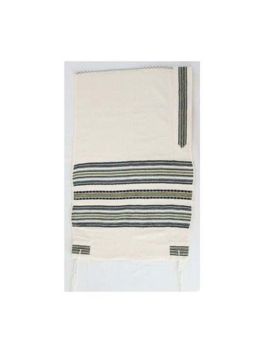 Weaving Creation Talit tissé à la main Bina U... | Talit de création de tissage