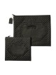 Faux Suede Tallit and Tefillin Bag Set Diam... | Talit & Tefillin Bags