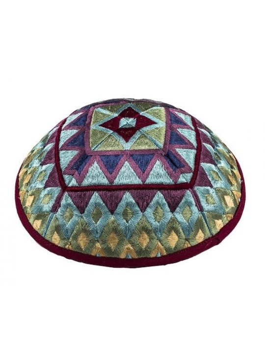 Yair Emanuel Tallit Kippah Bag Set Embroi... | Jewish Gift from Israel