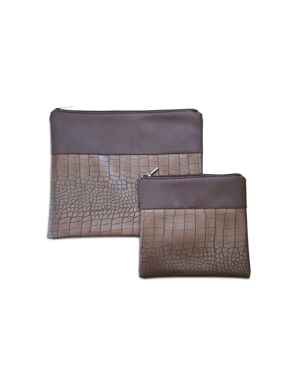 Ensemble de sacs Talit et Tefillin en faux cuir Ch... | Sacs Talit et Téfilines