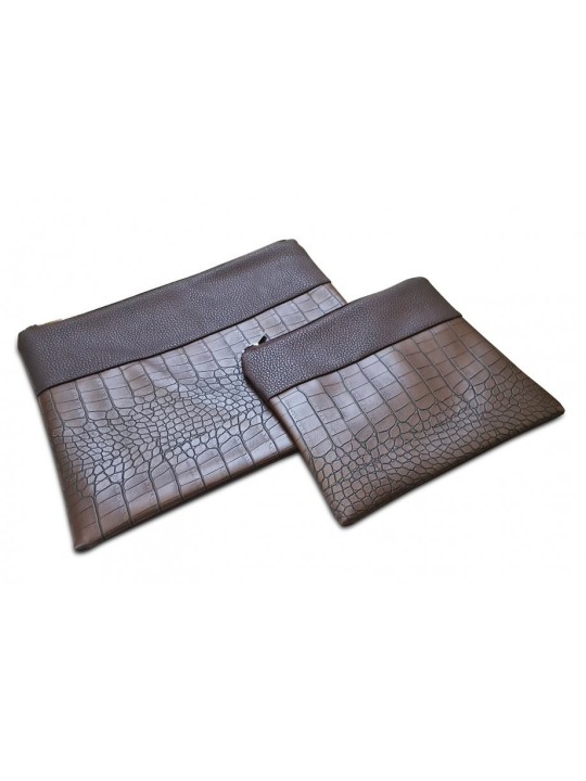 Faux Leather Tallit and Tefillin Bag Set Ch... | Talit & Tefillin Bags