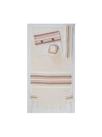 Weaving Creation Hand Woven Tallit Daat K... | Weaving Creation Tallit
