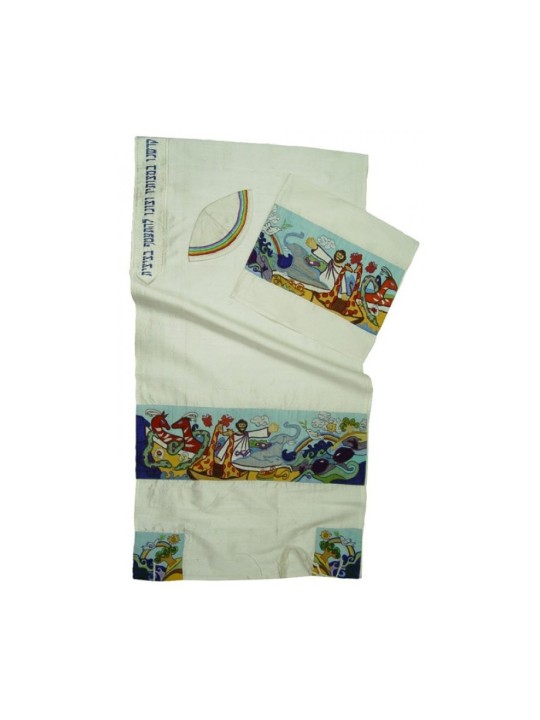 Rikmat Elimelech Silk Noahs Ark Tallit | Rikmat Elimelech Tallit