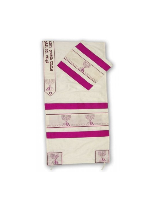 Rikmat Elimelech Menorah Tallit | Rikmat Elimelech Tallit