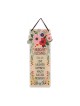 Dorit Judaica Lucite Tenture murale Anglais... | Tentures murales par Dorit