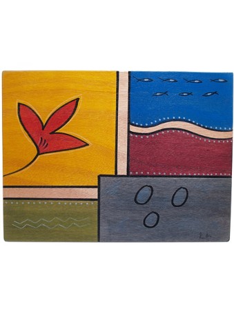 Placemat Mati מלבני מאת Kakadu Art | קישוטי שולחן