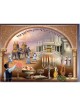 Affiche murale colorée plastifiée Chanukah Im... | Musique et cadeaux de Hanoukka