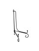 Dorit Judaica Support en métal pour plaques de carrelage | Lettres flottantes par Dorit