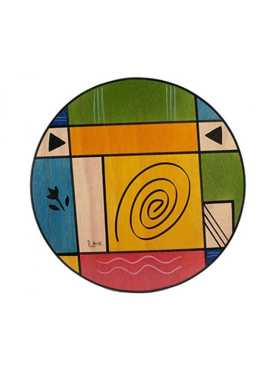 Placemat Modernini עגול מאת Kakadu Art | קישוטי שולחן