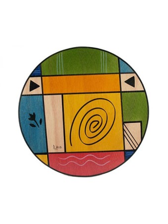 Set de table rond Modernini par Kakadu Art | Décorations de table