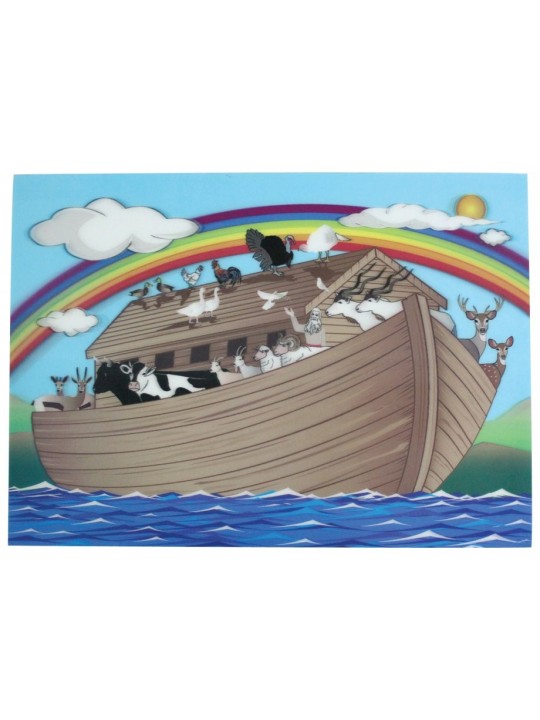 Noahs Ark 3 D Toile Murale Suspendue | Décorations de maison