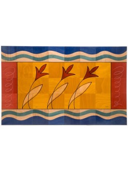 Floor Mat Peri by Kakadu Art | House Decorations