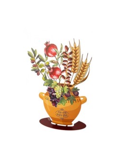 Pot de fleurs sur pied Dorit Judaica avec plusieurs... | Décorations de table