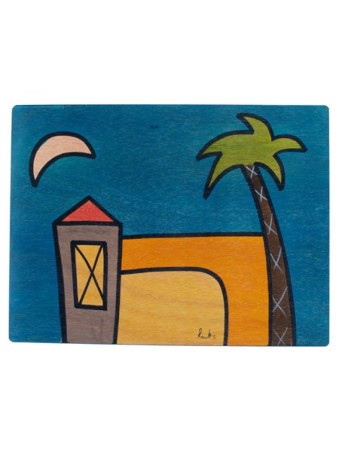Placemat מלבני Dekel Home מאת Kakadu Art | קישוטי שולחן