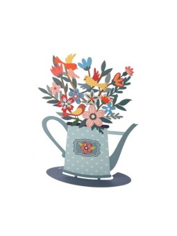 Dorit Judaica Arrosoir coloré sur pied... | Décorations de table