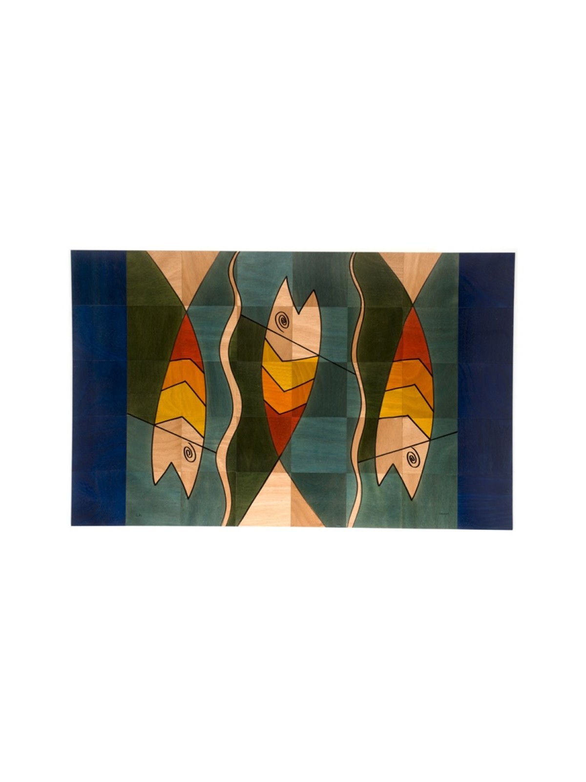מחצלת רצפה Yinish Yangish מאת Kakadu Art | קישוטים לבית