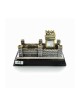 Image du temple Beit Hamikdash sur socle en bois plaqué argent... | Figurines