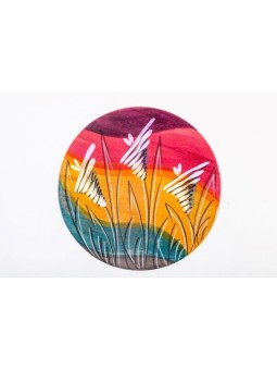 Set de table rond Windy par Kakadu Art | Décorations de table