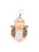 Hamsa en bois pour mur avec semi-bénédiction hébraïque de la maison... | Bénédiction à la maison