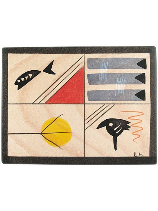 Set de table rectangulaire Teva par Kakadu Art | Décorations de table