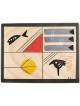 Set de table rectangulaire Teva par Kakadu Art | Décorations de table