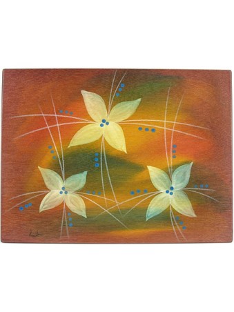 Rectangular Placemat Florali by Kakadu Art | Table Decorations